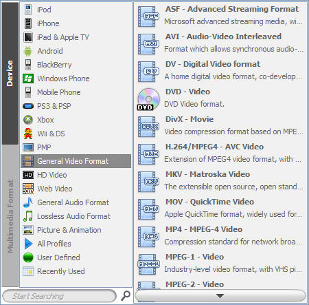 how to convert mpeg files to avi